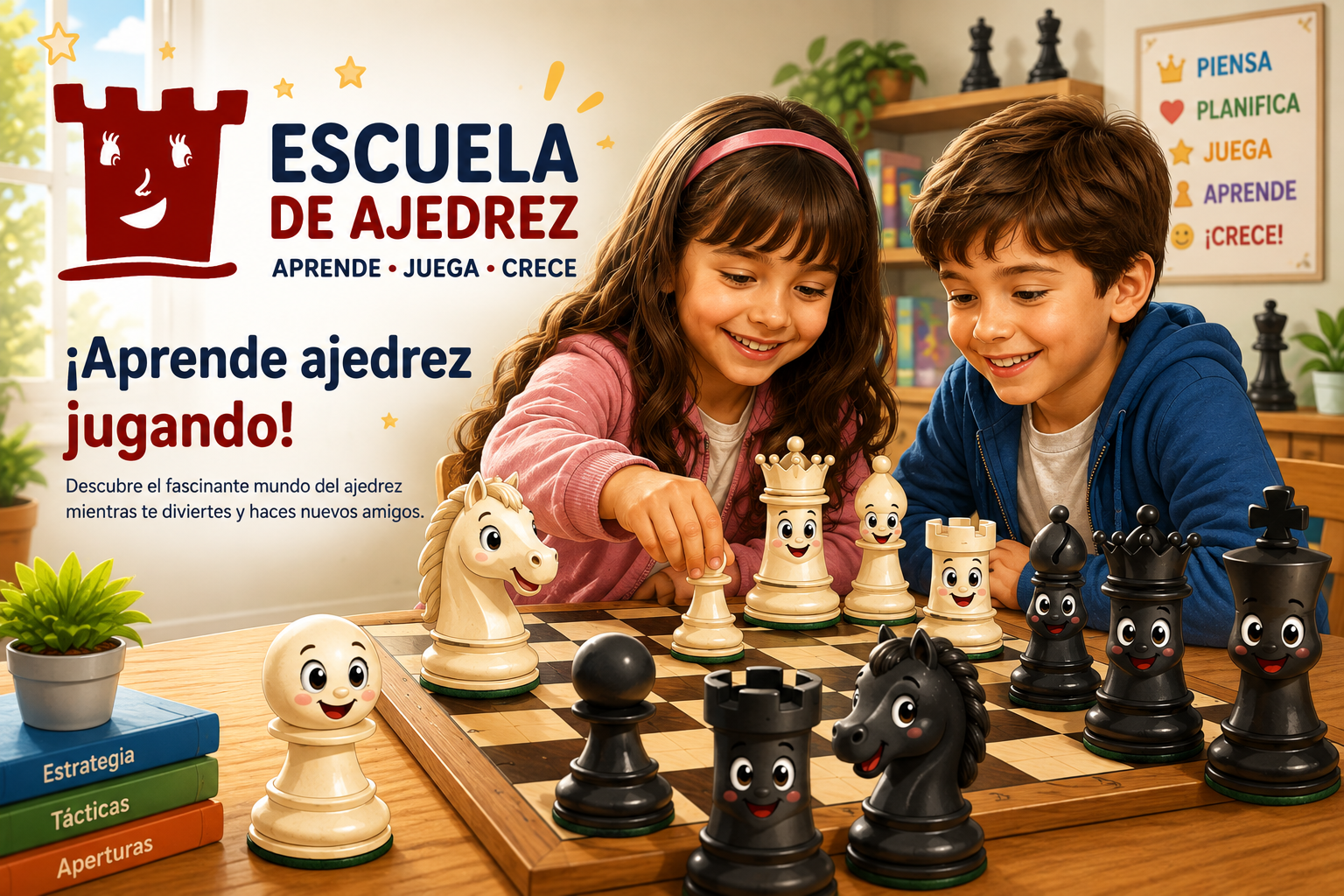 Escuela de ajedrez para niños